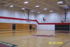 commercial painting gym